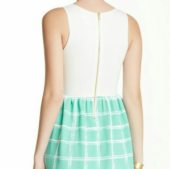 LOVE…ADY Sleeveless Textured Mini Dress - Picture 3 of 6